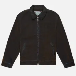 Evisu Мужская джинсовая куртка Skull & Logo Embroidery Heavy Washed Denim