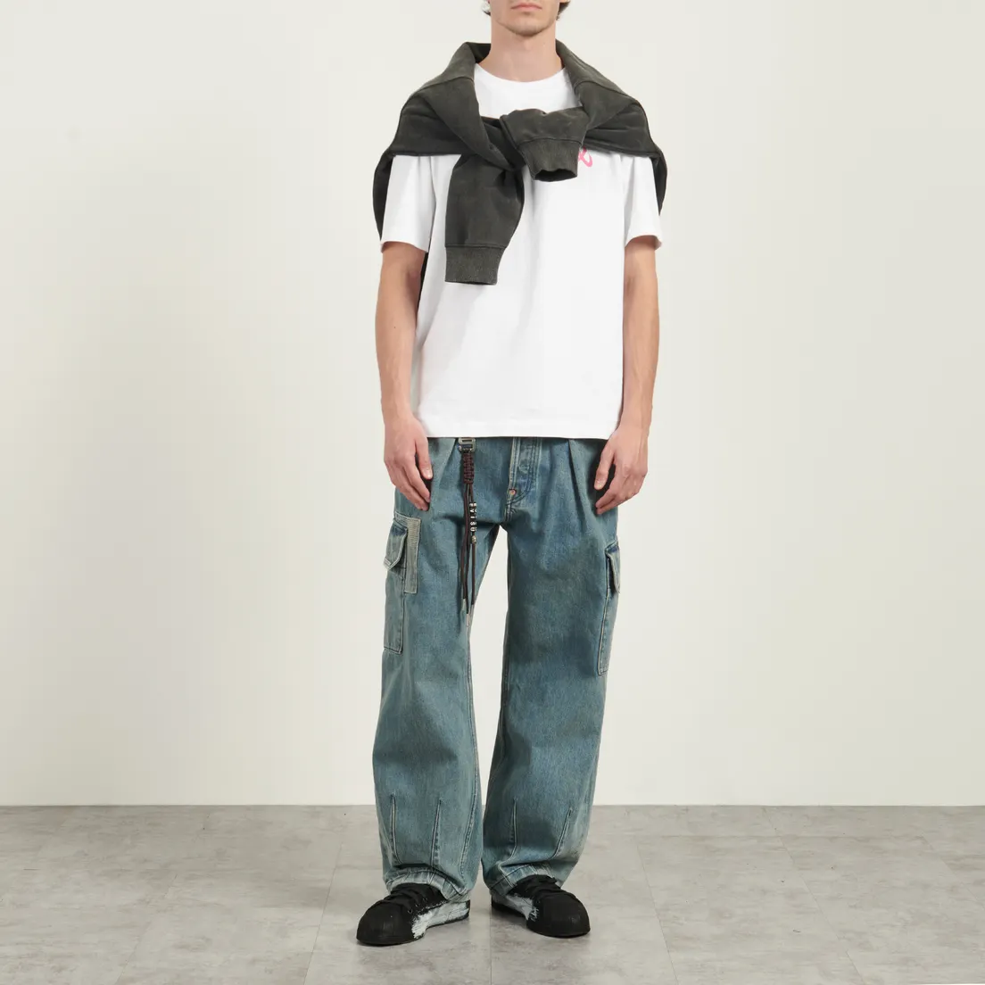 Evisu Мужские джинсы Heritage Cargo With Sashiko Seagull Embbroidery