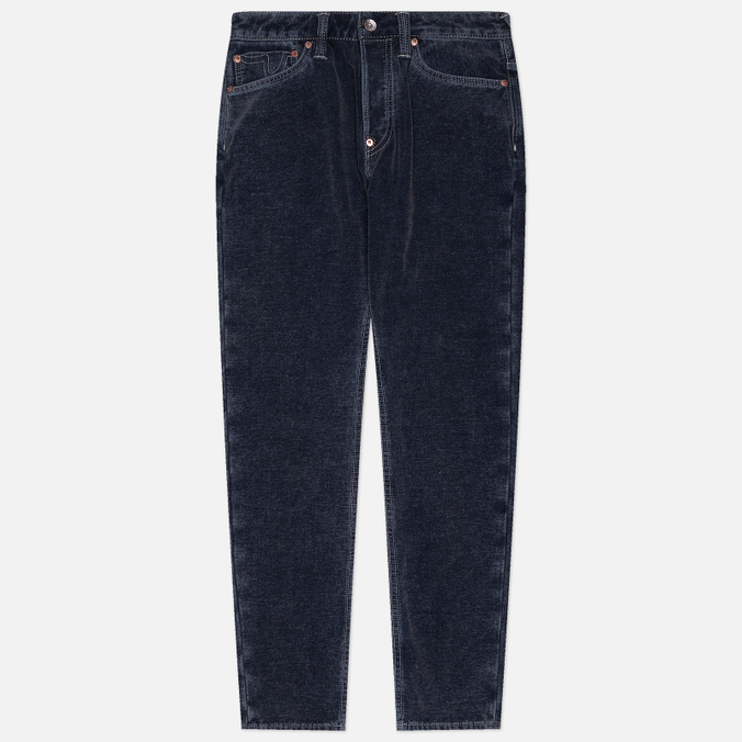 Мужские джинсы Evisu 2017 Taper Fit Washed Emboss Rivet Seagull