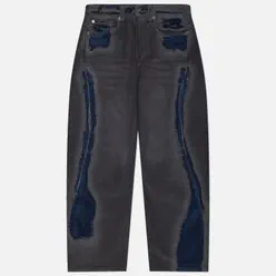 Evisu Мужские джинсы Washed Distressed Seagull Print 3D Cut