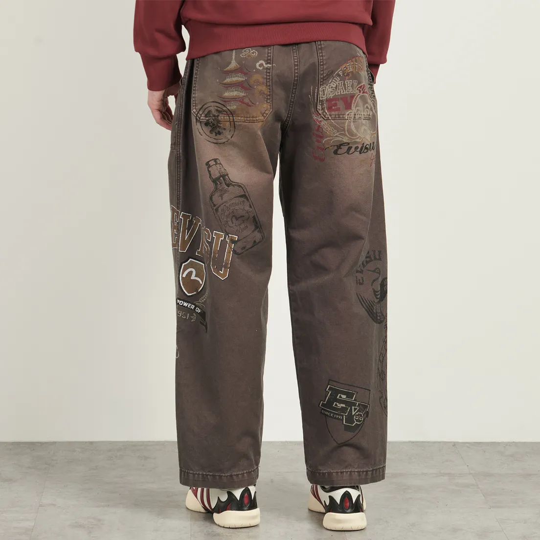 Evisu Мужские брюки Heritage Vintage Washed