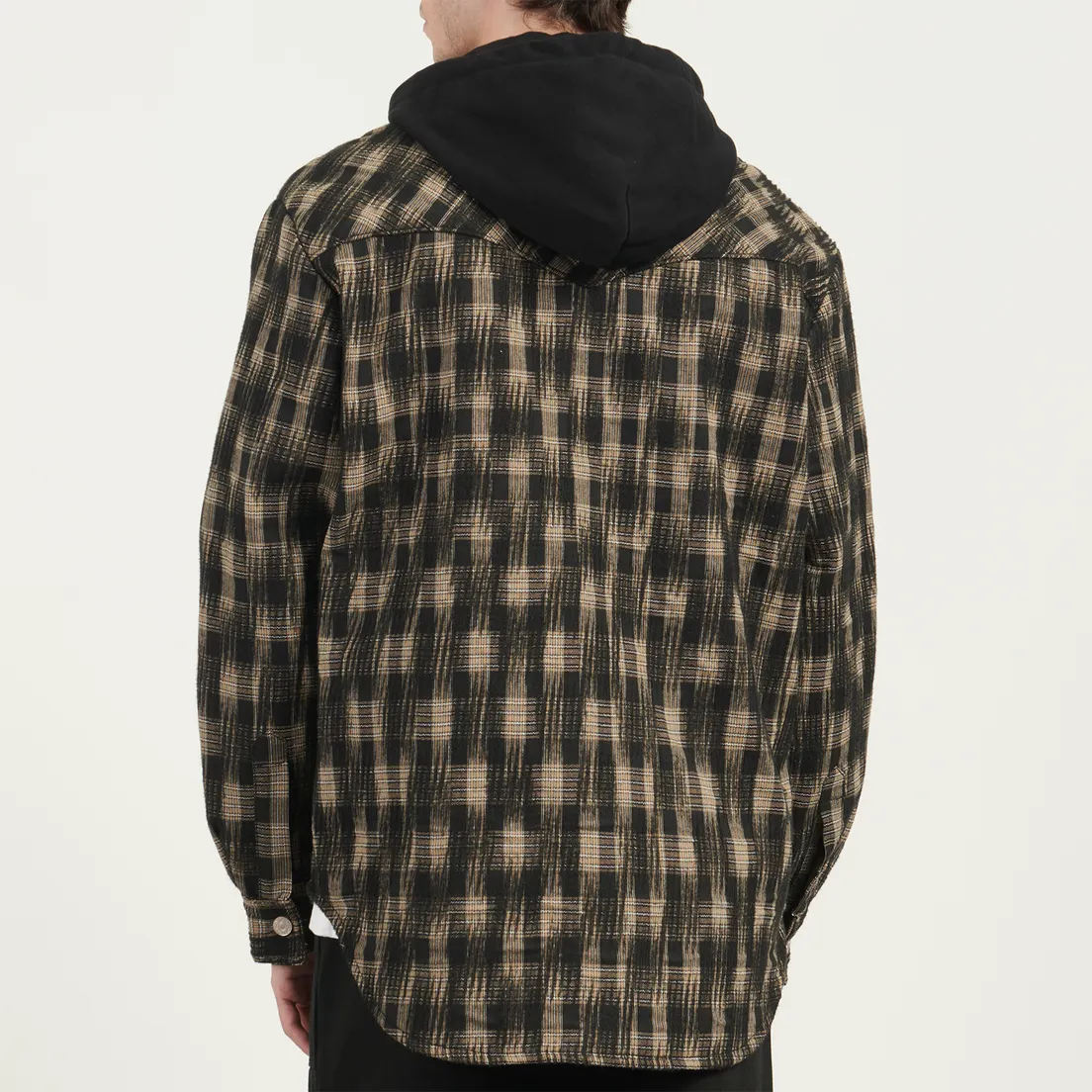 Evisu Мужская рубашка Heritage Wool Touch Checked