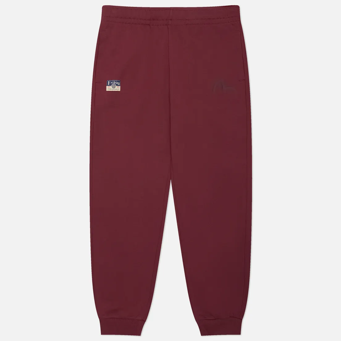 Evisu Мужские брюки Brushstroke Seagull & Logo Print Straight Fit