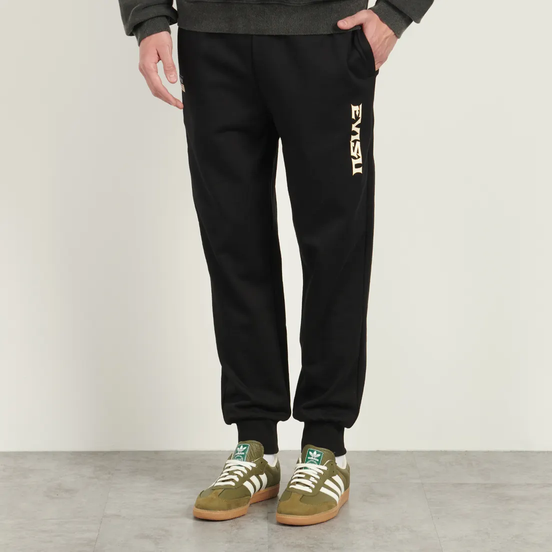 Evisu Мужские брюки Logo Embroidery & Grateful Crane Daicock Print Regular Fit