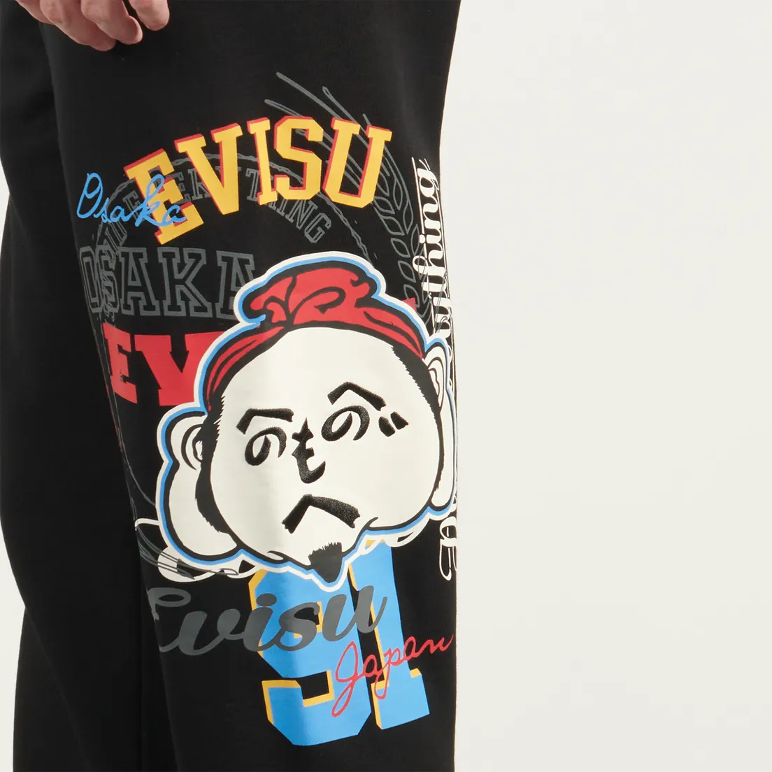 Evisu Мужские брюки Heritage Godhead Printed Regular Fit
