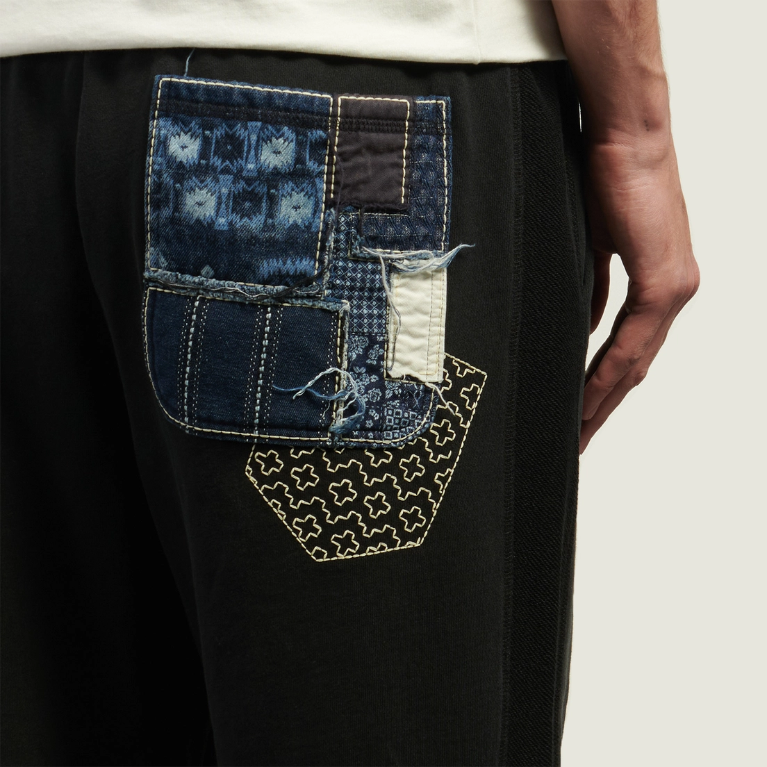 Evisu Мужские брюки Heritage Sashiko Patch Pocket
