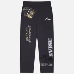 Evisu Мужские брюки Heritage Hand Drawing All Over Print