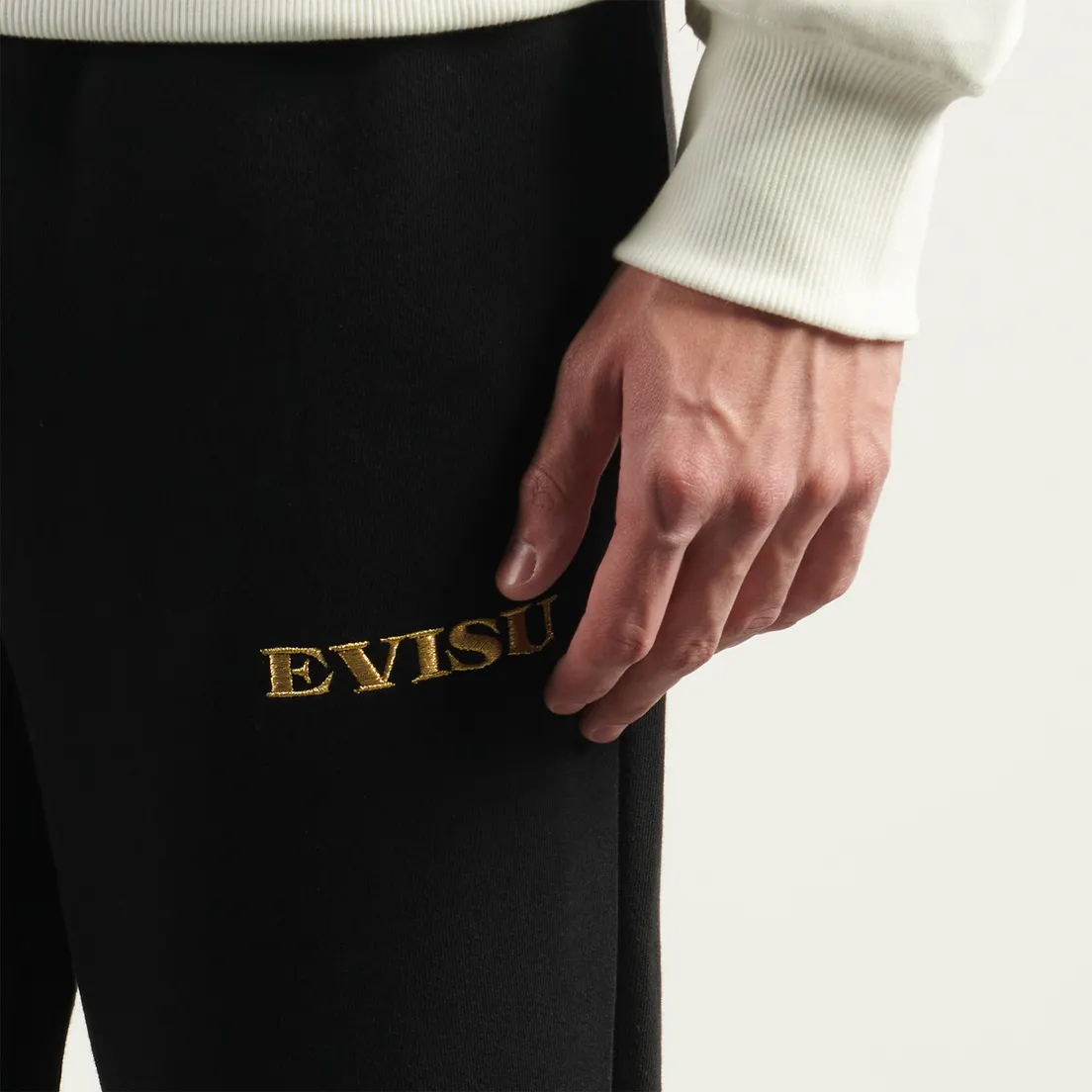 Evisu Мужские брюки Heritage Seagull Brocade Applique