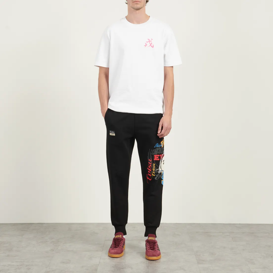 Evisu Мужские брюки Heritage Godhead Printed Fleece Back