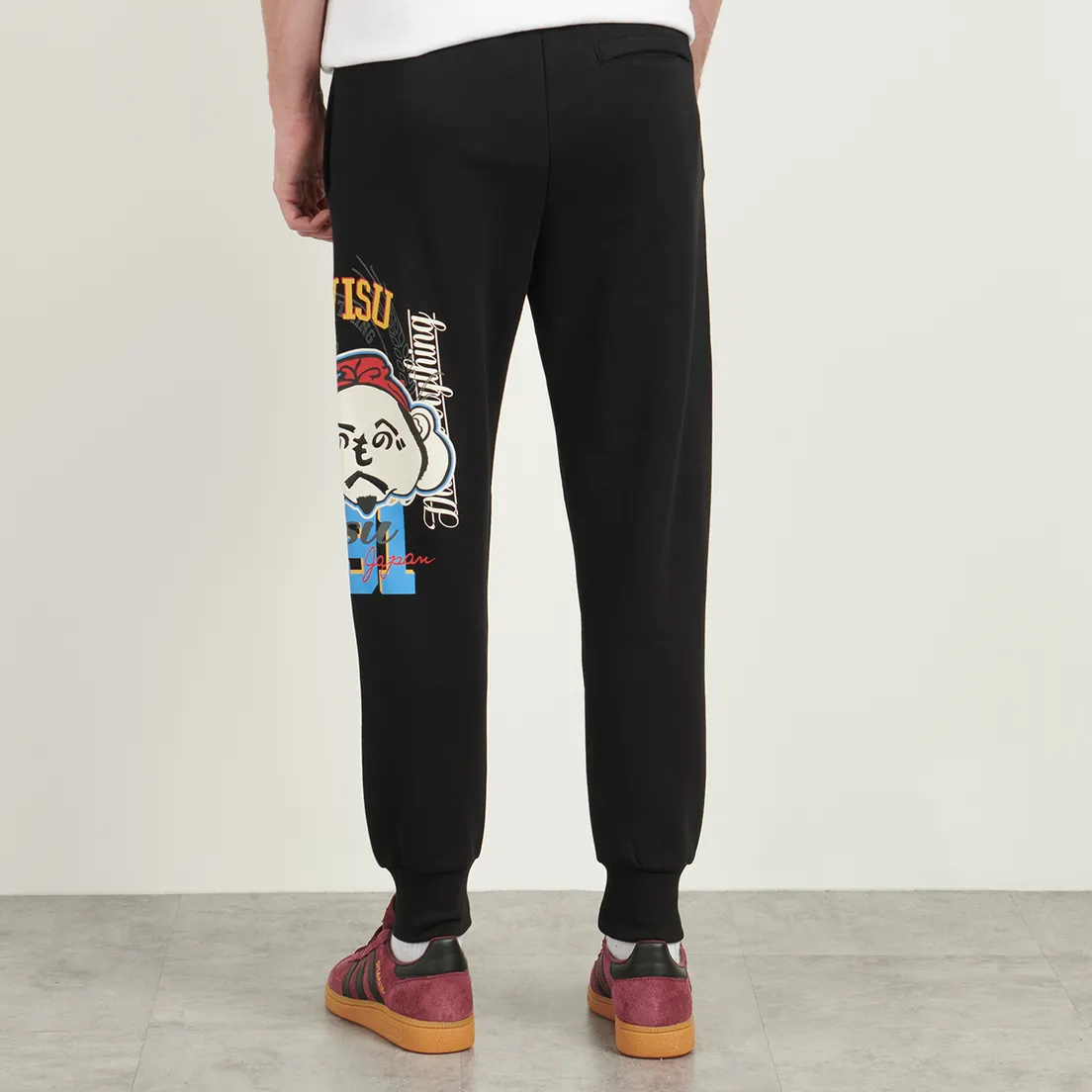 Evisu Мужские брюки Heritage Godhead Printed Fleece Back