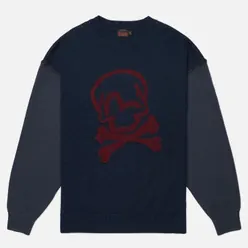 Evisu Мужской свитер Skull & Seagull Jacquard Oversized