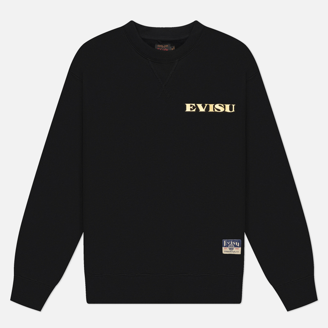 Мужская толстовка Evisu Seagull Brocade Applique Relax Fit