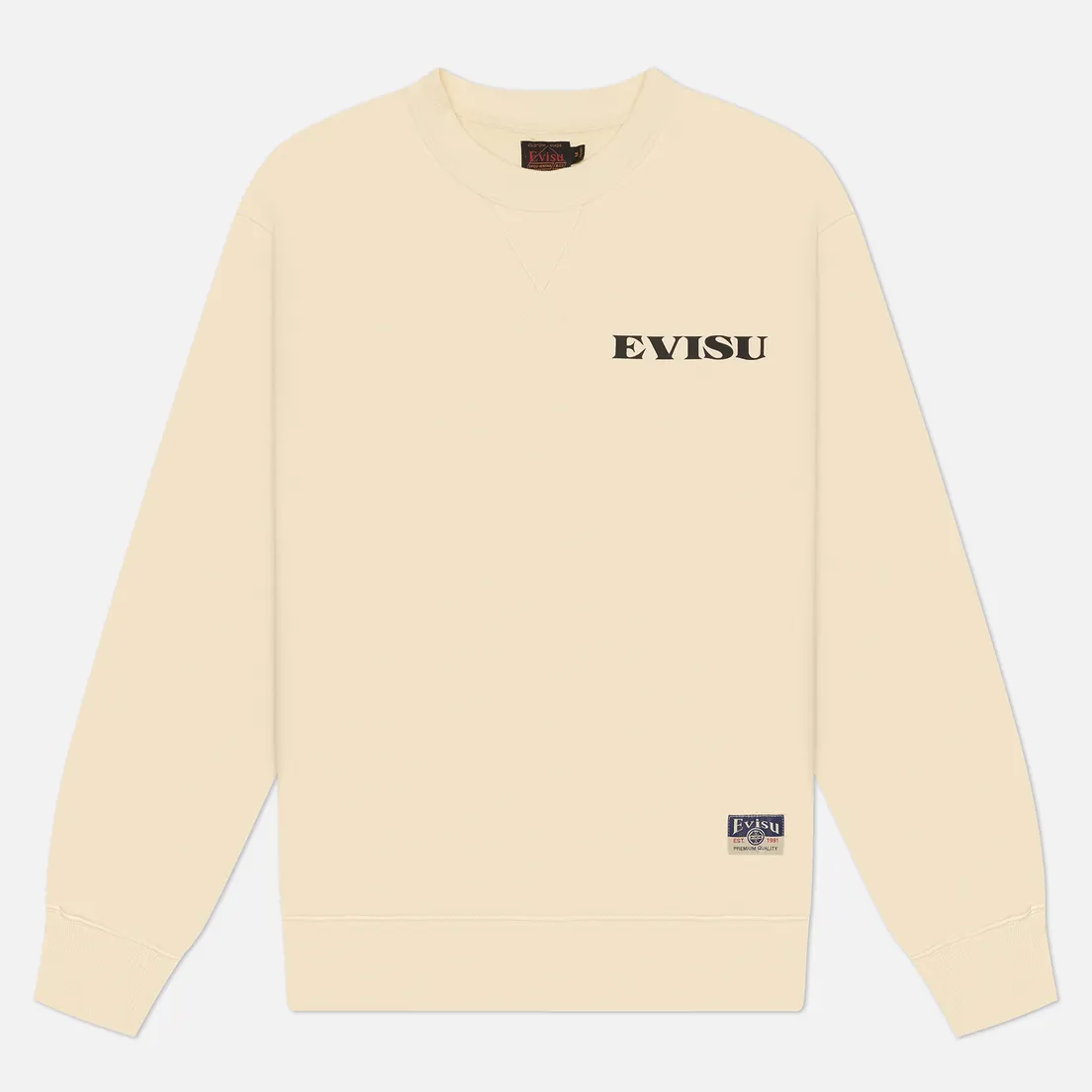 Evisu Мужская толстовка Seagull Brocade Applique Relax Fit