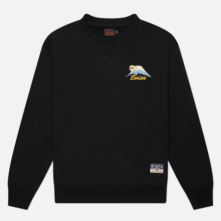 Мужская толстовка Evisu Godhead Lion Dance Daicock Print, цвет чёрный, размер L