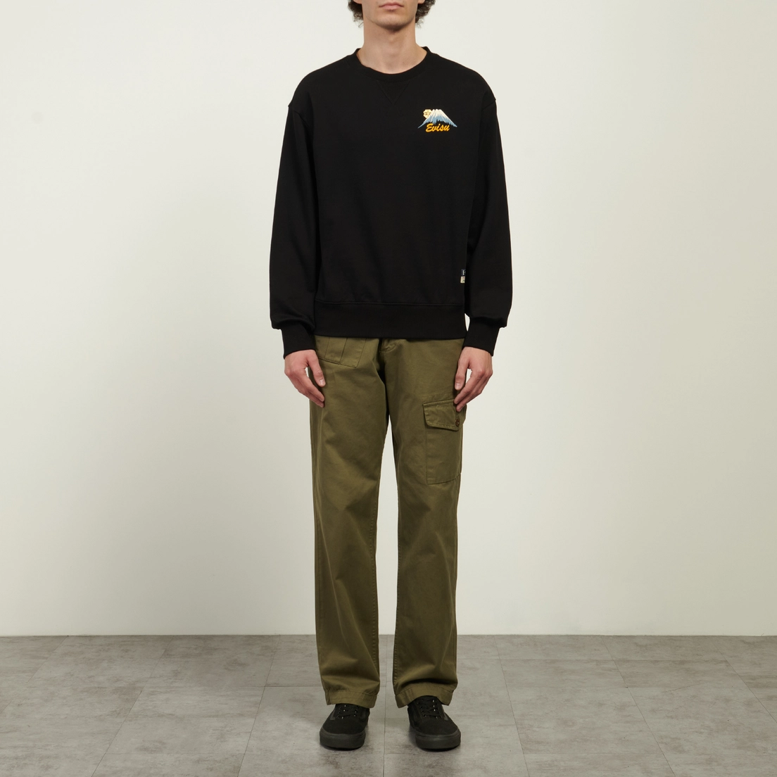 Evisu Мужская толстовка Godhead Lion Dance Daicock Print