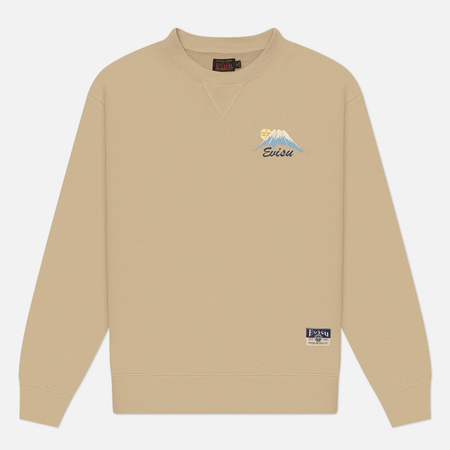 Мужская толстовка Evisu Godhead Lion Dance Daicock Print, цвет бежевый, размер XL