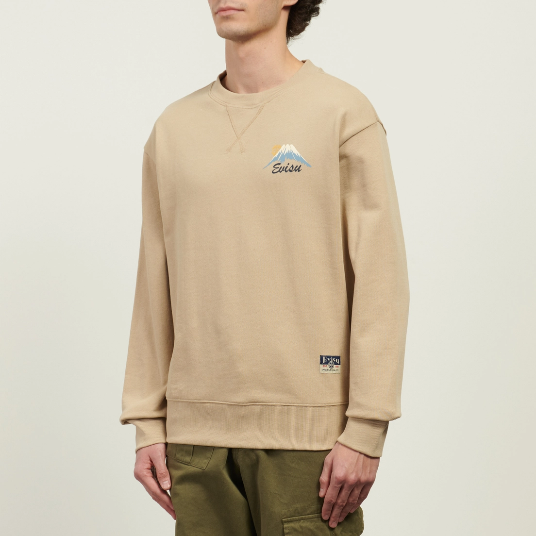 Evisu Мужская толстовка Godhead Lion Dance Daicock Print