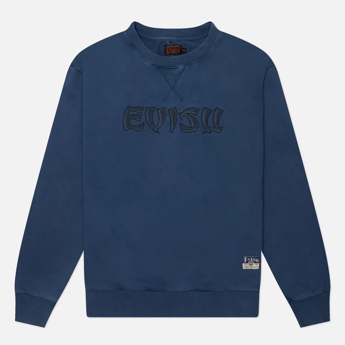 Evisu Мужская толстовка Heritage Godhead Embroidery Hoodie