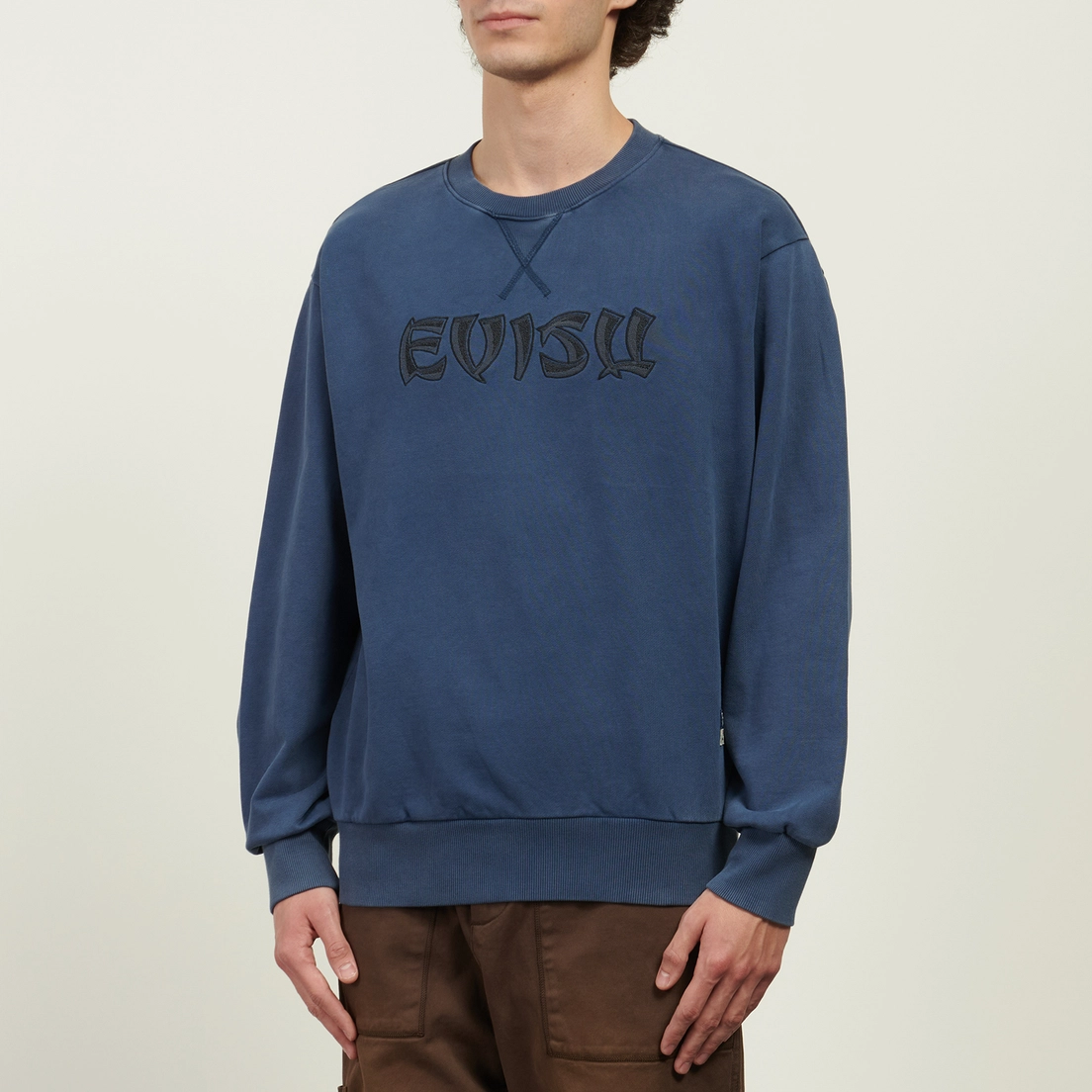 Evisu Мужская толстовка Heritage Godhead Embroidery Hoodie