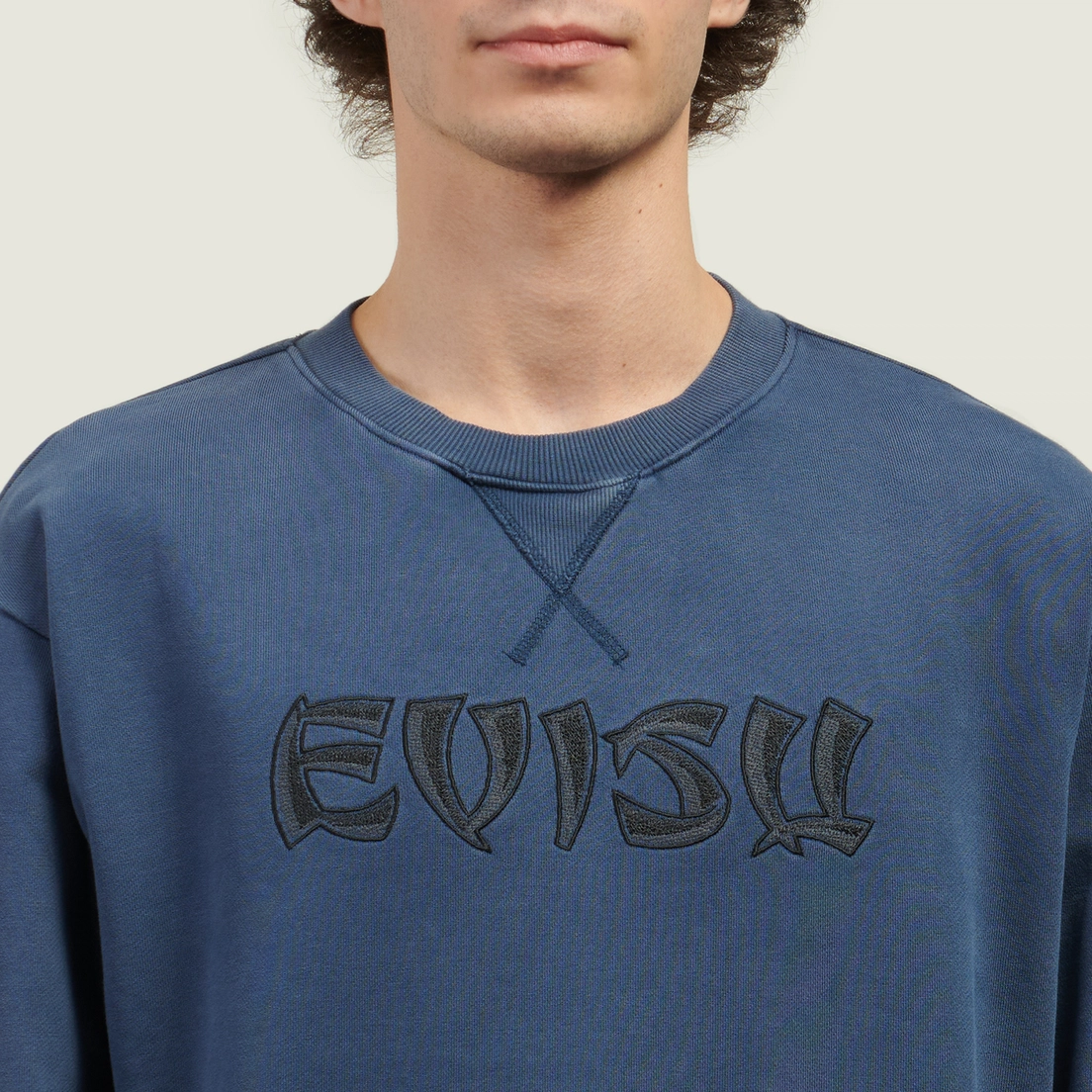 Evisu Мужская толстовка Heritage Godhead Embroidery Hoodie