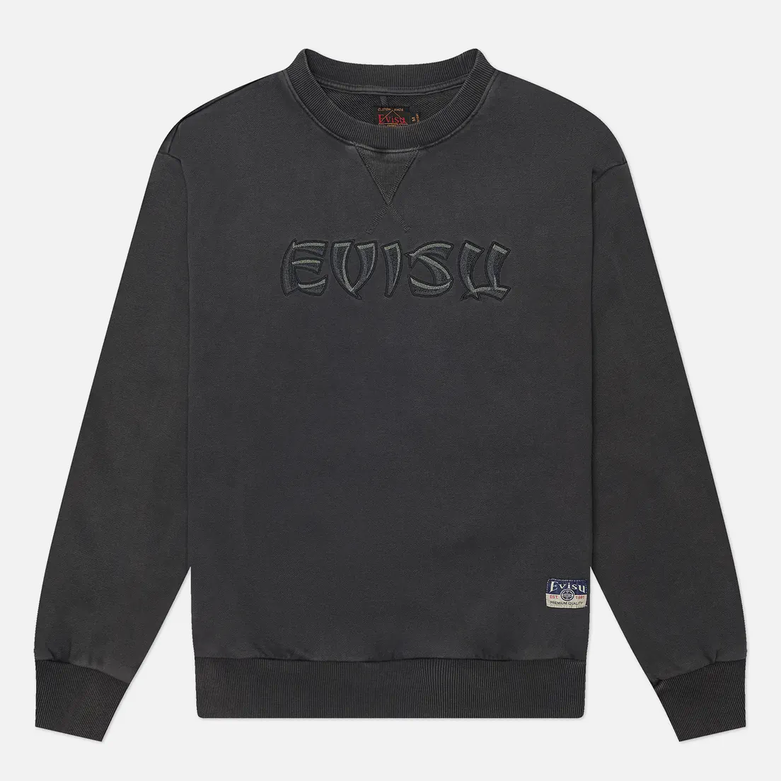 Evisu Мужская толстовка Heritage Godhead Embroidery Hoodie