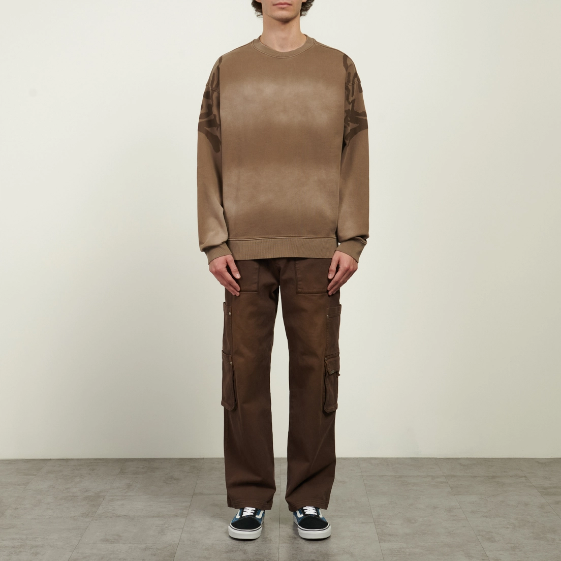 Evisu Мужская толстовка Skull & Seagull Print