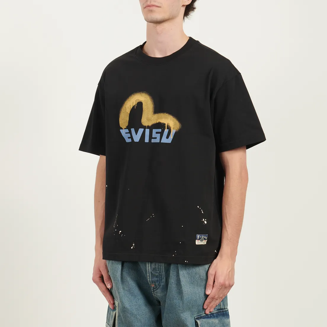 Evisu Мужская футболка Heritage Logo Printed