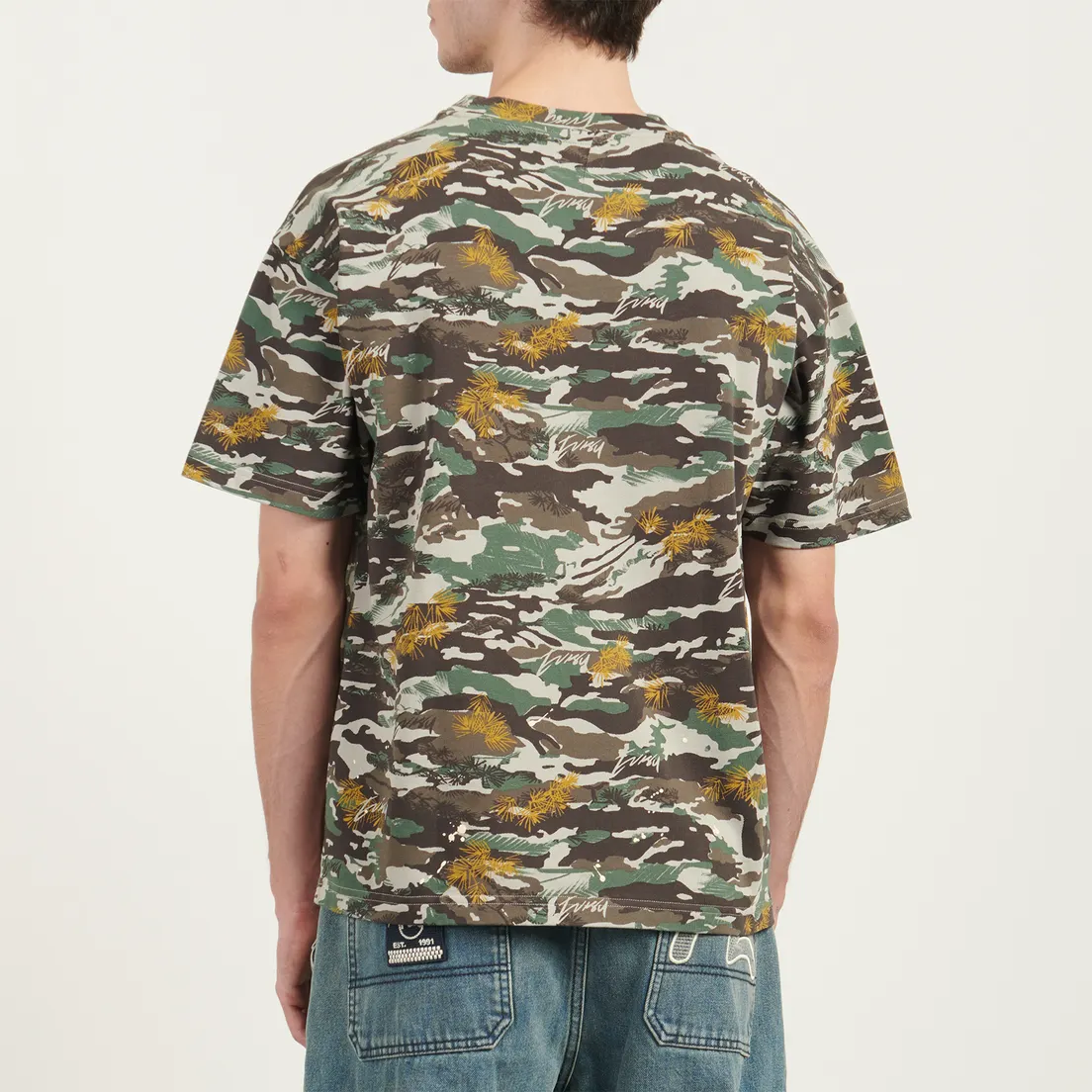 Evisu Мужская футболка Heritage Logo Printed