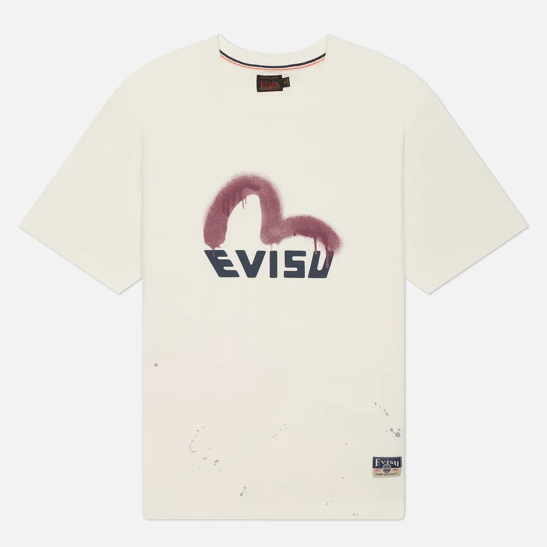 Evisu Мужская футболка Heritage Logo Printed