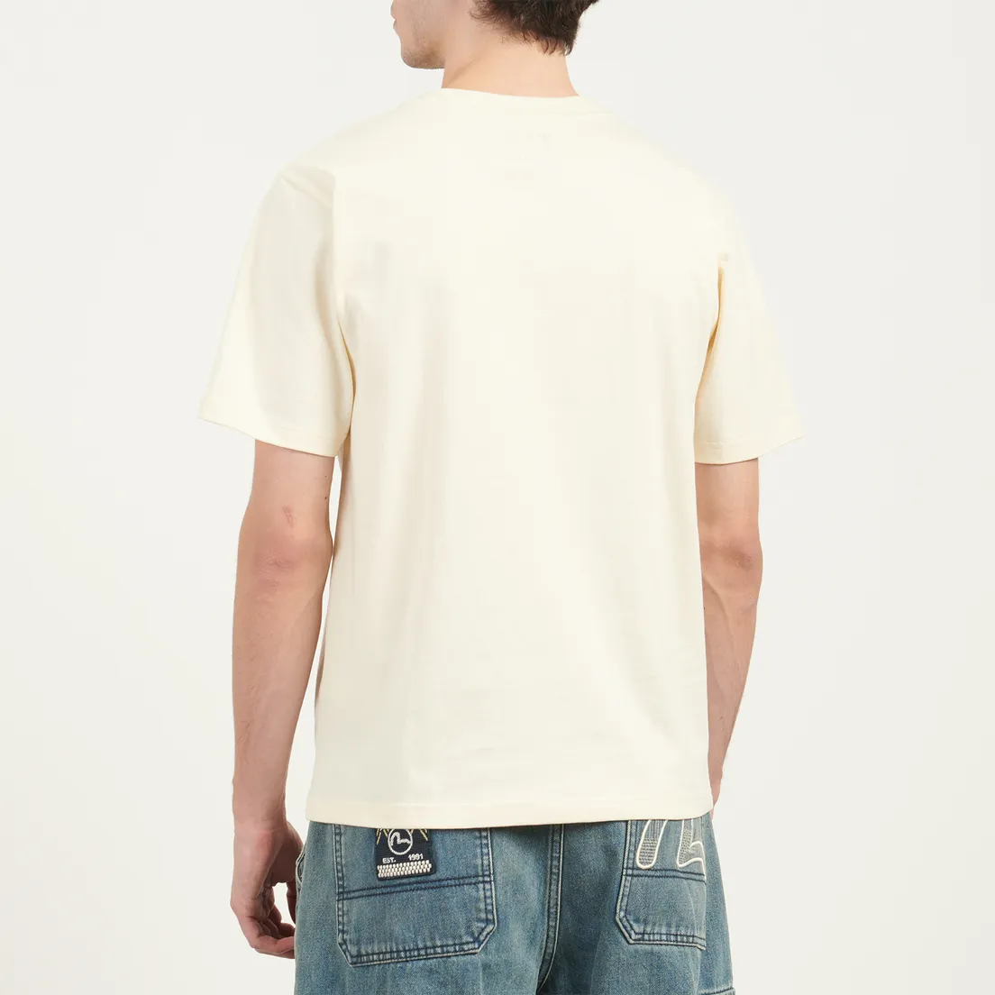 Evisu Мужская футболка Brocade Seagull Applique Regular Fit