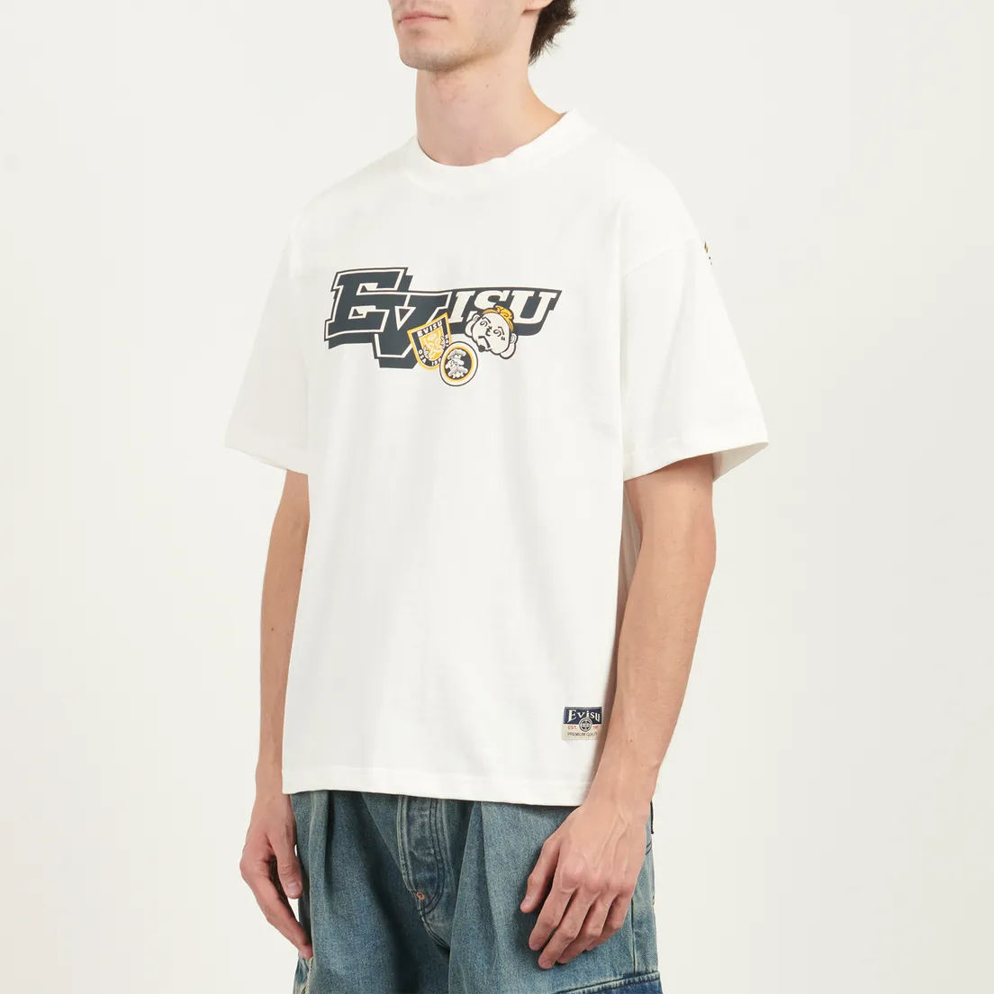Evisu Мужская футболка Heritage Godhead Daicock Printed