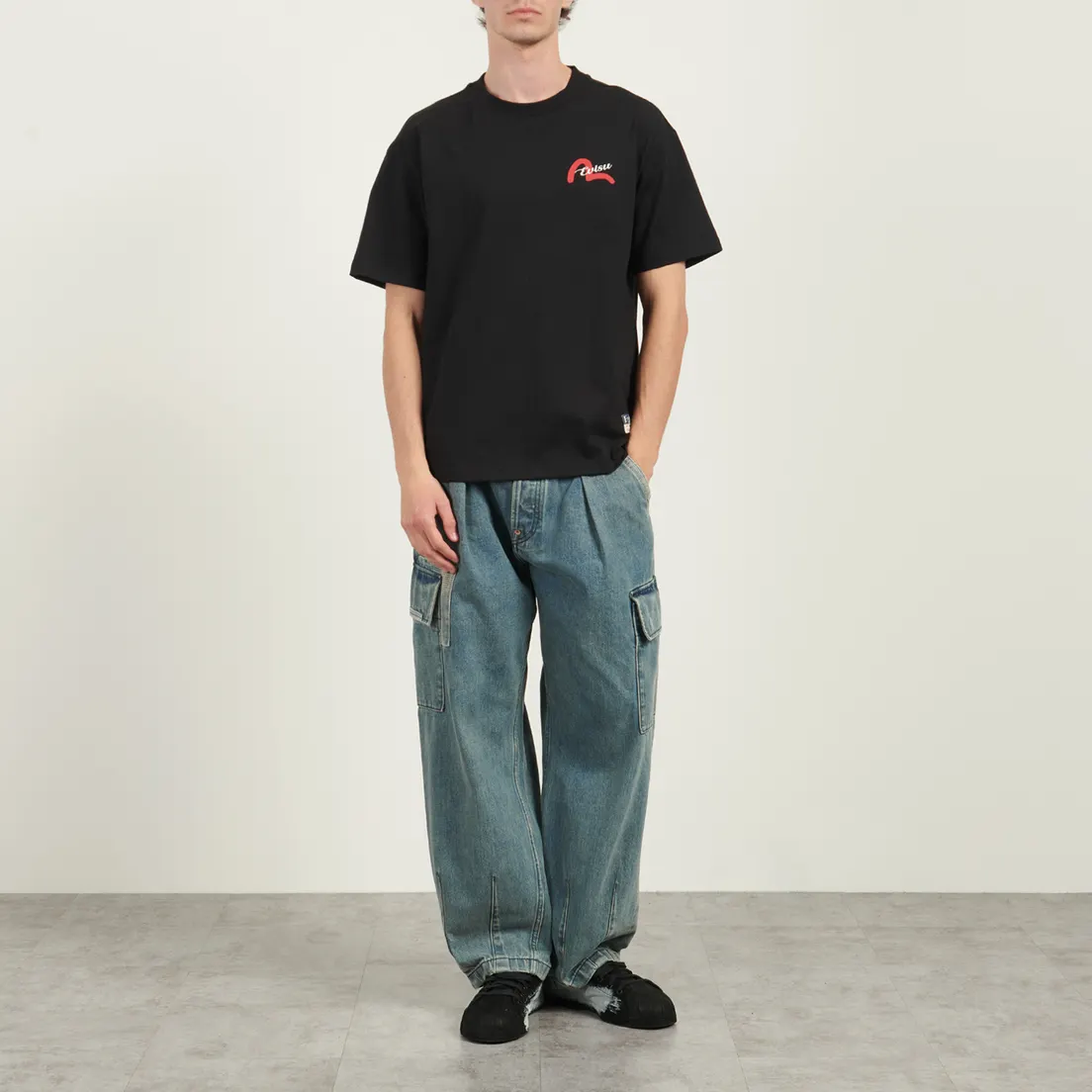 Evisu Мужская футболка Heritage Godhead Printed Relax Fit
