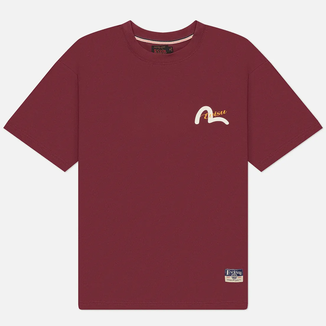 Evisu Мужская футболка Heritage Godhead Printed Relax Fit