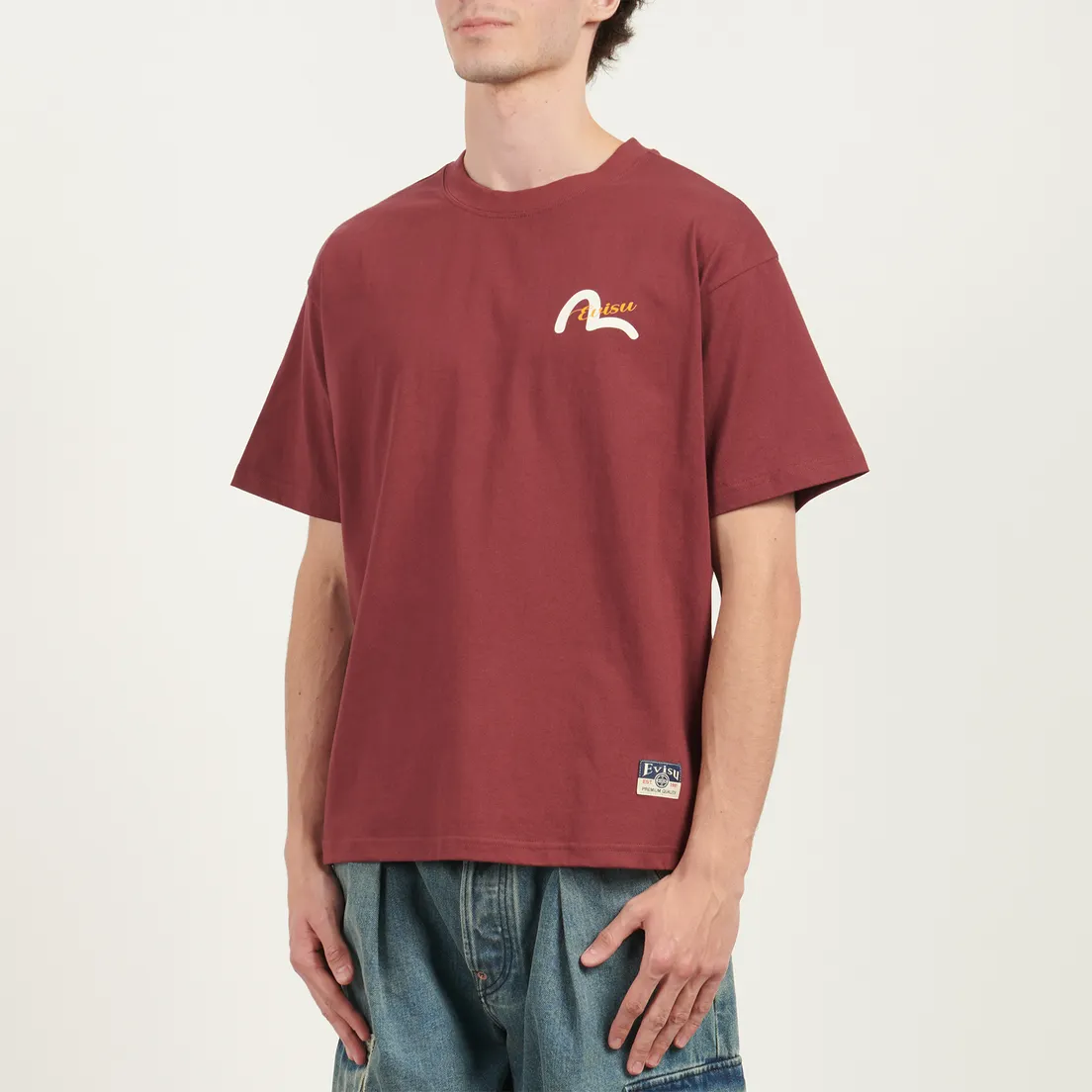 Evisu Мужская футболка Heritage Godhead Printed Relax Fit