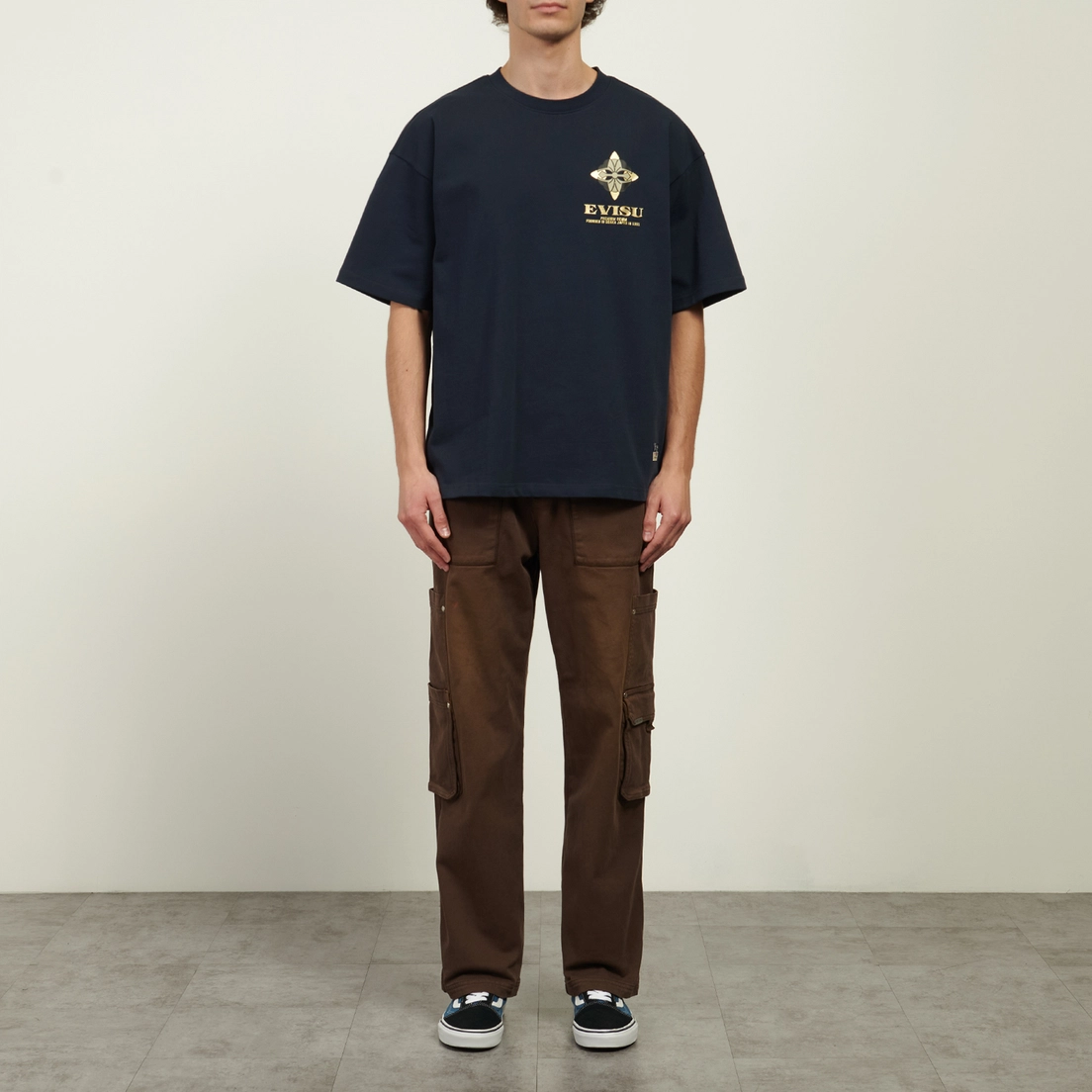 Evisu Мужская футболка Crane Flying Wings