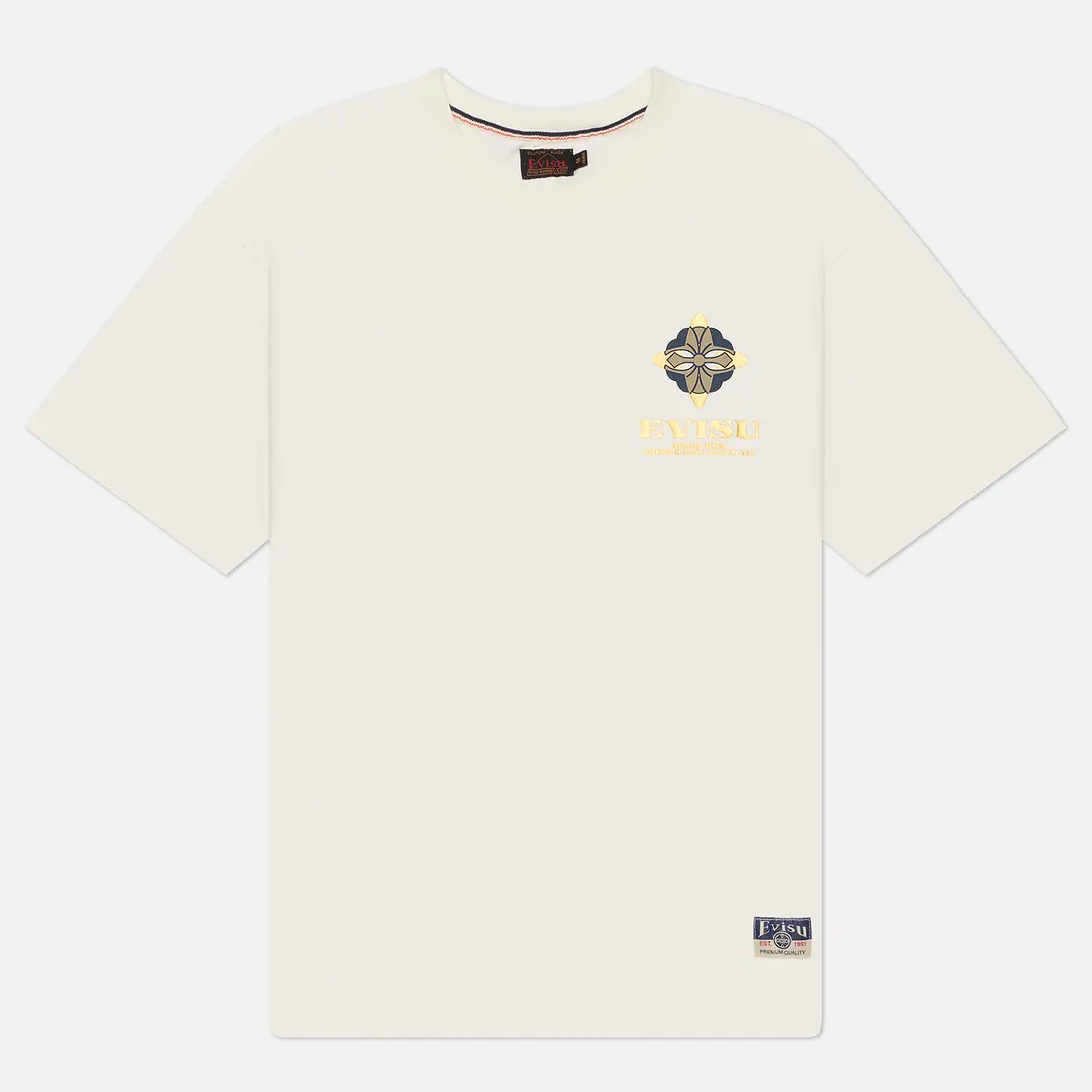 Evisu Мужская футболка Crane Flying Wings