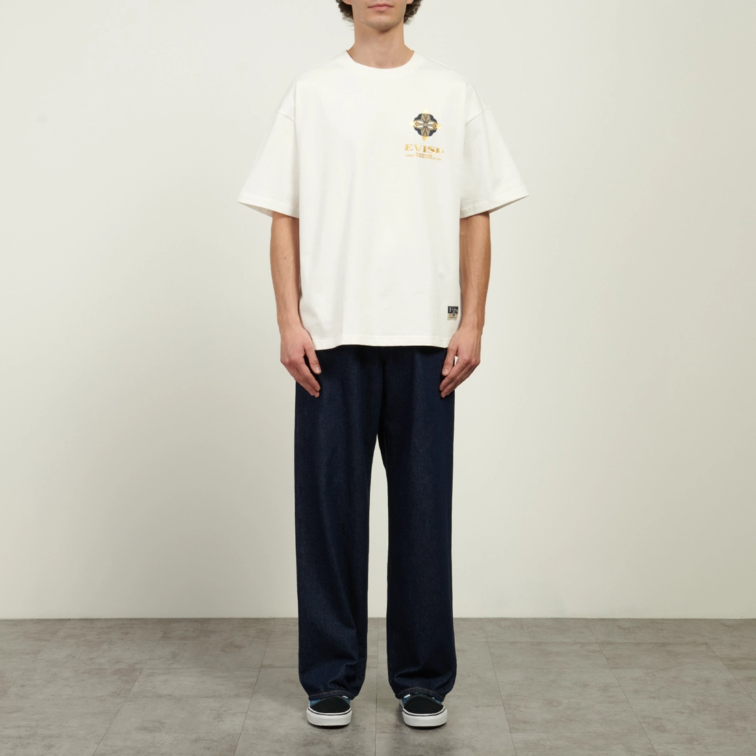 Evisu Мужская футболка Crane Flying Wings