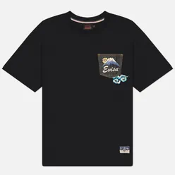 Evisu Мужская футболка Godhead Lion Dance Print