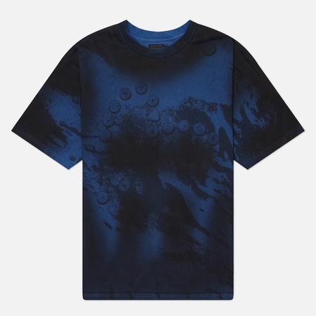 Мужская футболка Evisu Button Seagull Print, цвет синий, размер L