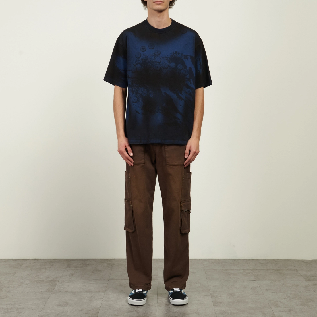 Evisu Мужская футболка Button Seagull Print