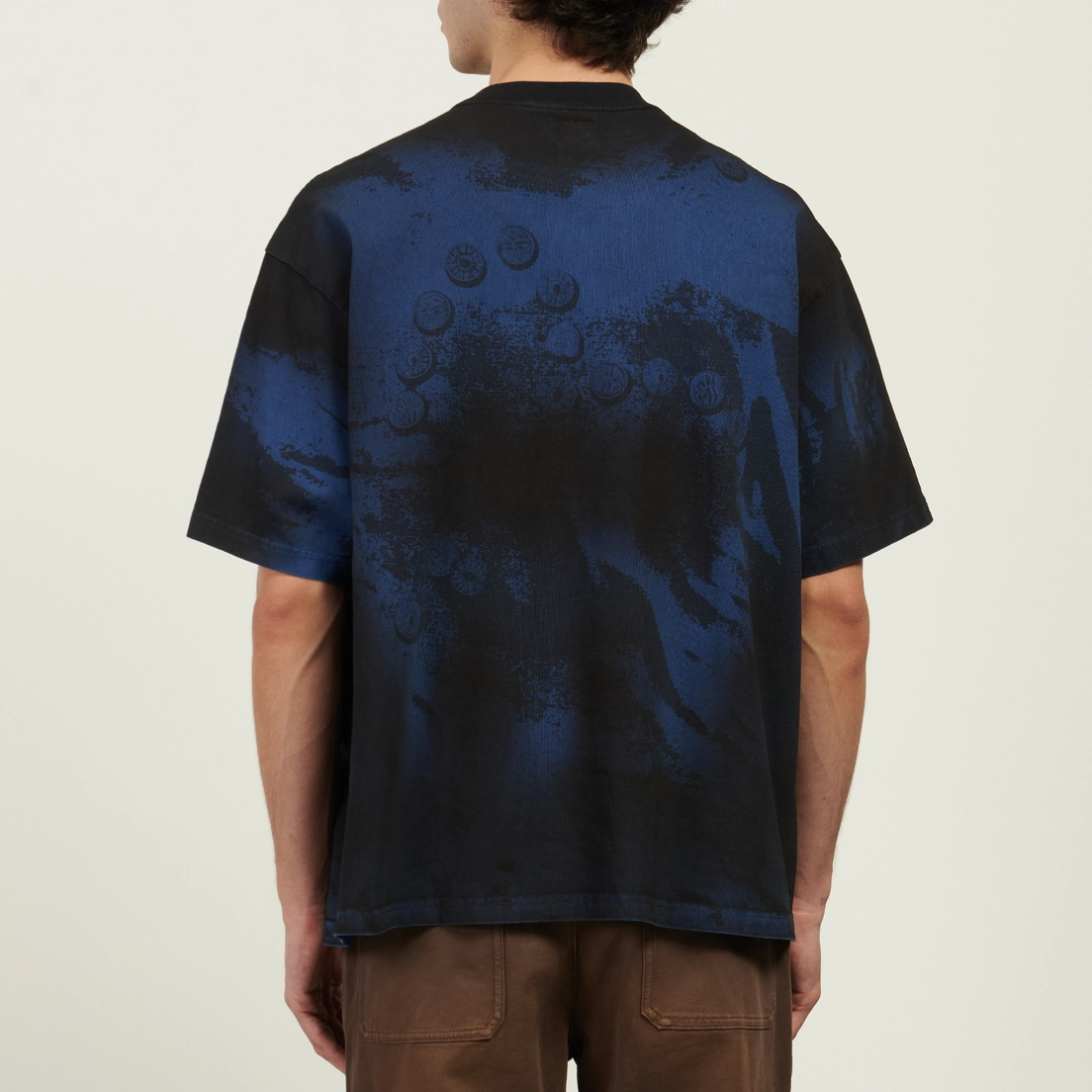 Evisu Мужская футболка Button Seagull Print