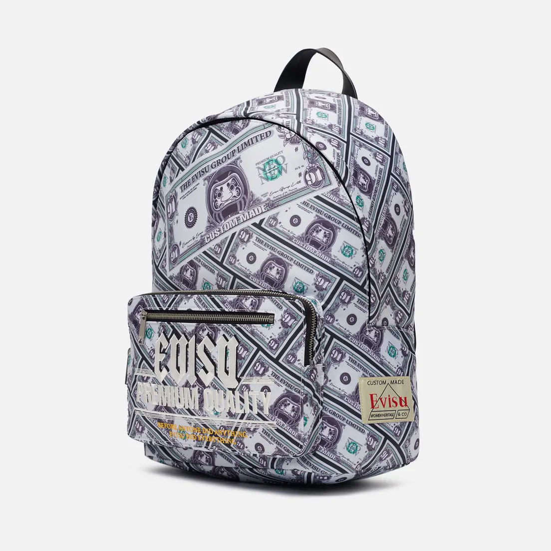 Evisu Рюкзак Daruma Banknote All Over Printed