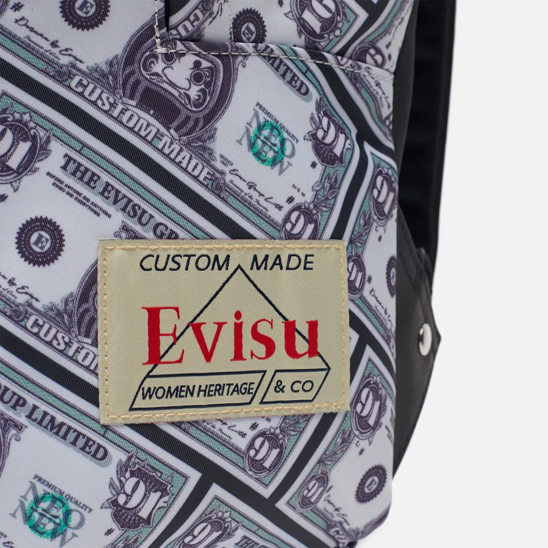 Evisu Рюкзак Daruma Banknote All Over Printed