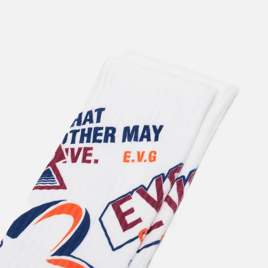 Evisu Носки Multi-Badges Printed All Over Short