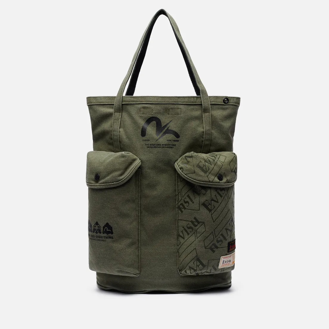 Evisu Сумка Heritage Arm-Look 2-Way Tote