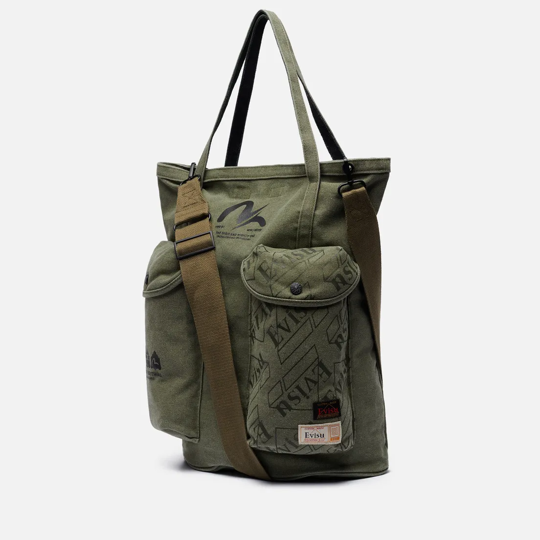 Evisu Сумка Heritage Arm-Look 2-Way Tote