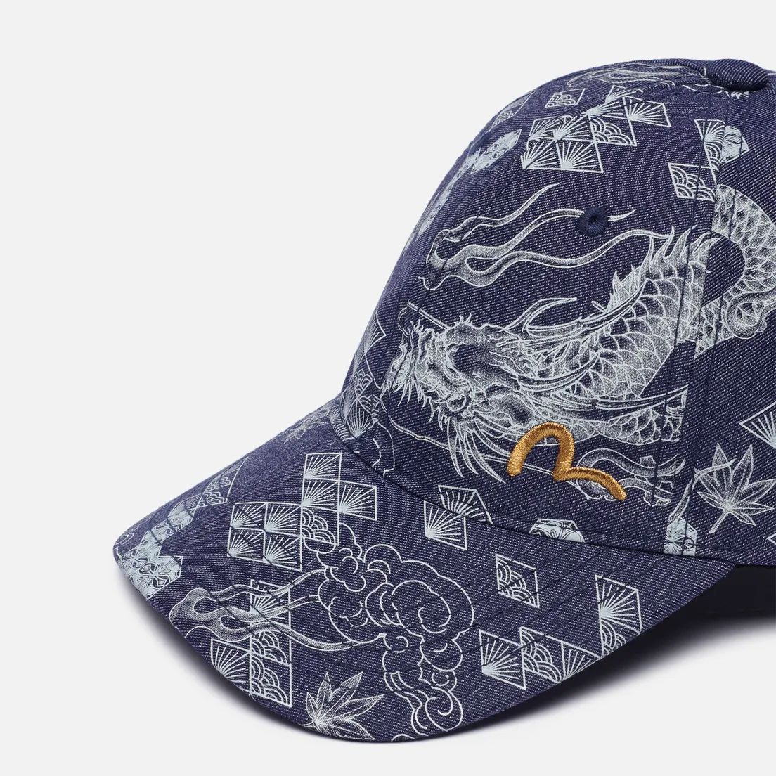 Evisu Кепка Heritage All Over Print Japan Decor & Dragon Printed