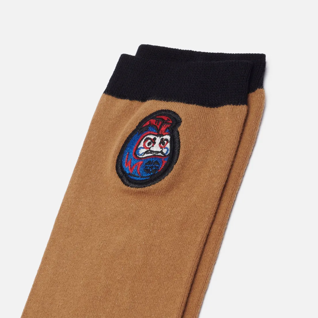 Evisu Носки Heritage Daruma Embroidered Badge Long