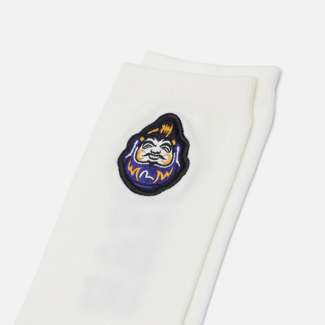 Evisu Носки Heritage Daruma Embroidered Badge Long