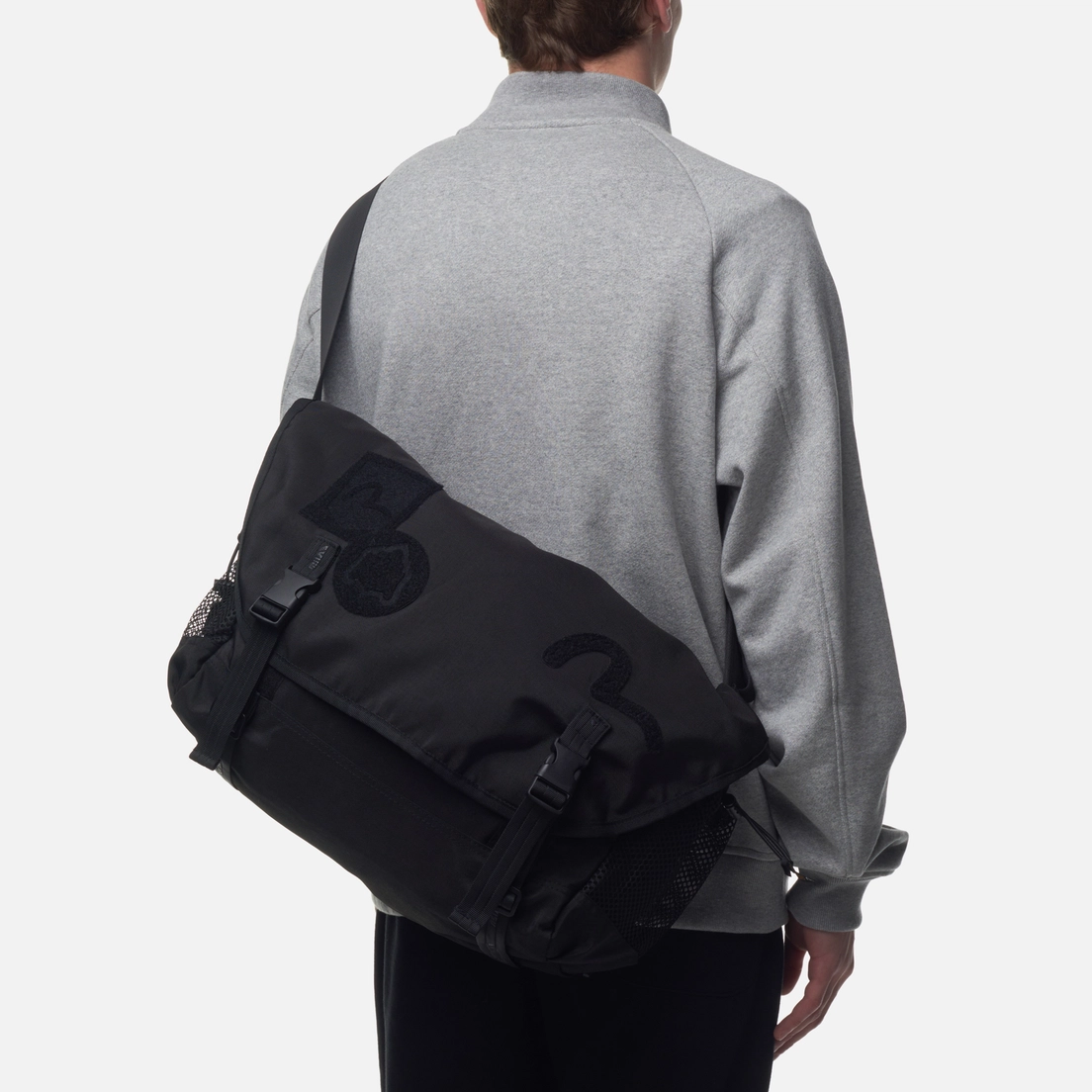 Сумка Evisu Multi Velcro Messenger, 2EAHTU3BG8073XXNY-BLKX